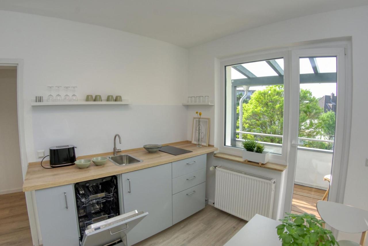 Appartement Mit Balkon Westfalenhalle Und Universitaet Fusslaeufig Dortmund Eksteriør billede